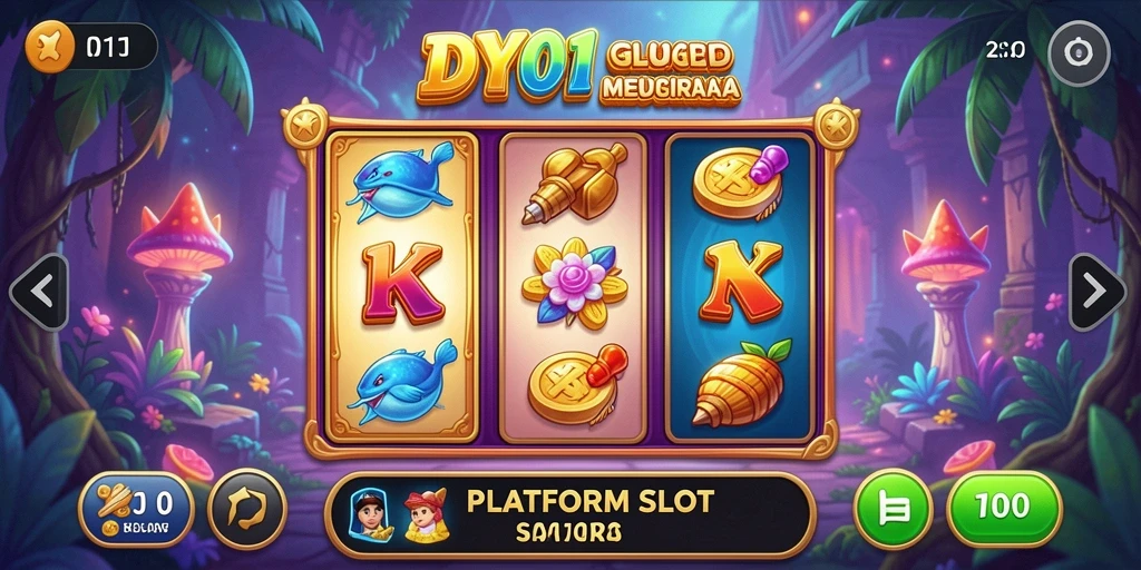 Screenshot gameplay DY01 menampilkan aksi seru permainan Slot.