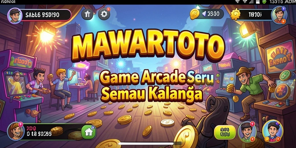 Screenshot menunjukkan gameplay MAWARTOTO yang penuh aksi dan warna.