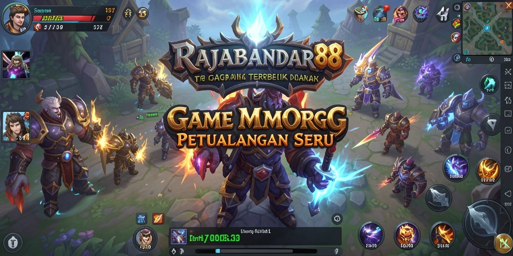 Gameplay seru dalam dunia RAJABANDAR88 yang menawan.