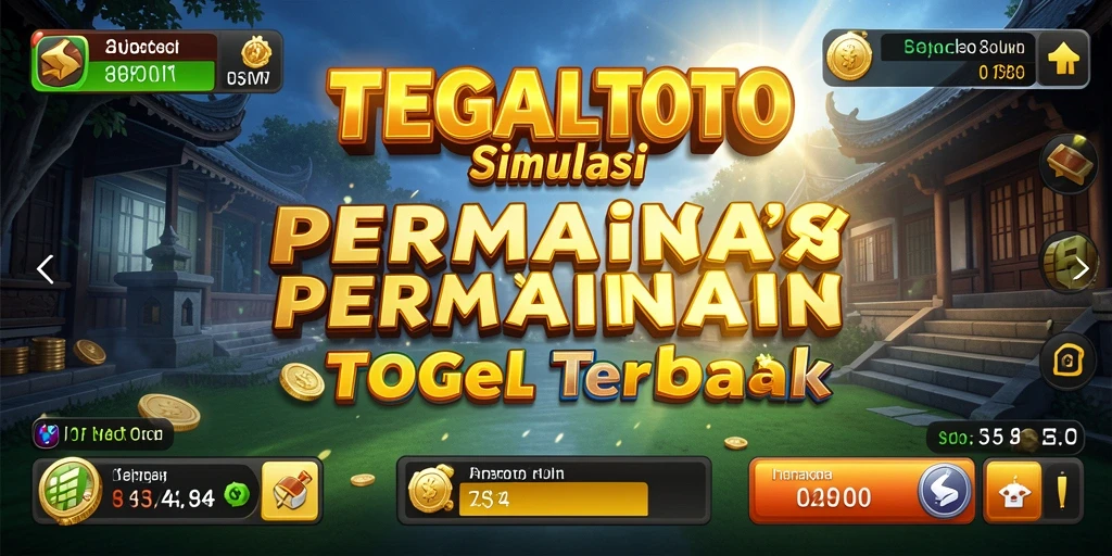 Tampilan gameplay TEGALTOTO yang menarik dan interaktif.
