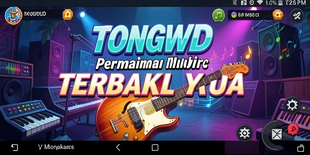 Tampilan gameplay TONGWD yang menarik dan penuh warna.
